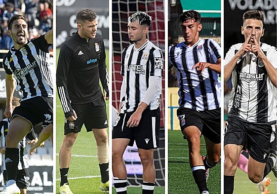 Juan Carlos Real, Jesús Hernández, Rafa Núñez, Álex Gallar y Moyita.