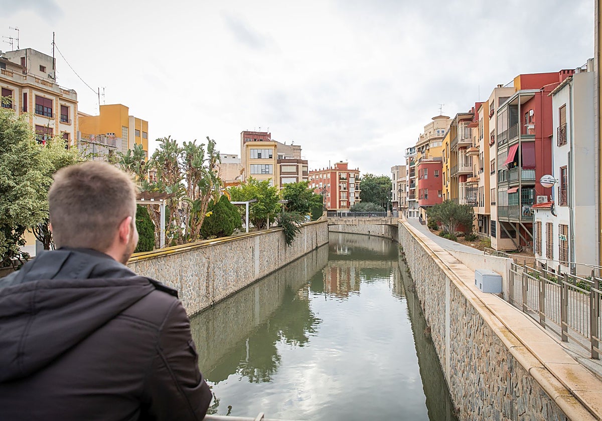 Imagen de archivo del río Segura a su paso por Orihuela.