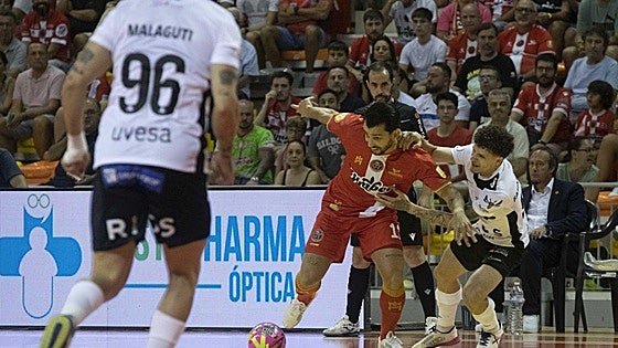 Las imágenes del Jimbee-Ribera Navarra (8-2)