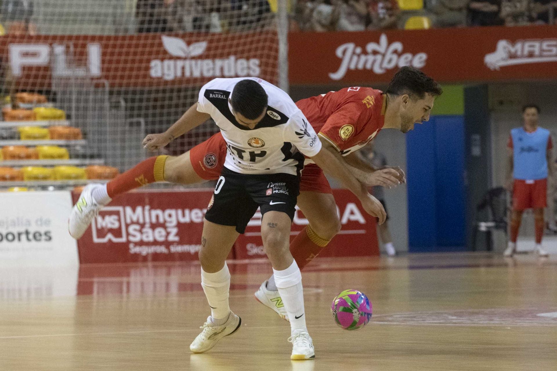 Las imágenes del Jimbee-Ribera Navarra (8-2)