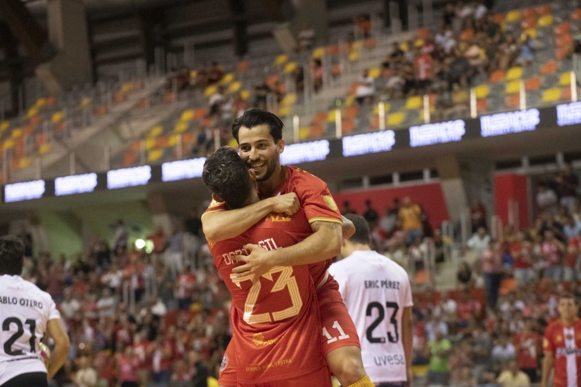 Las imágenes del Jimbee-Ribera Navarra (8-2)