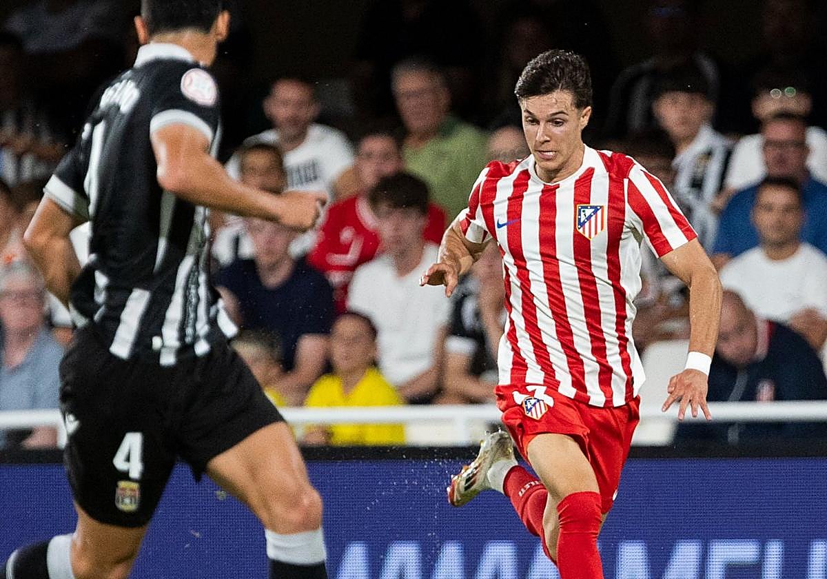 Arnau Ortiz, el pasado viernes, en el Cartagonova.