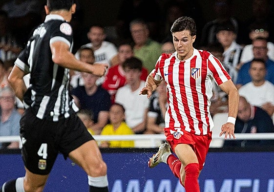 Arnau Ortiz, el pasado viernes, en el Cartagonova.