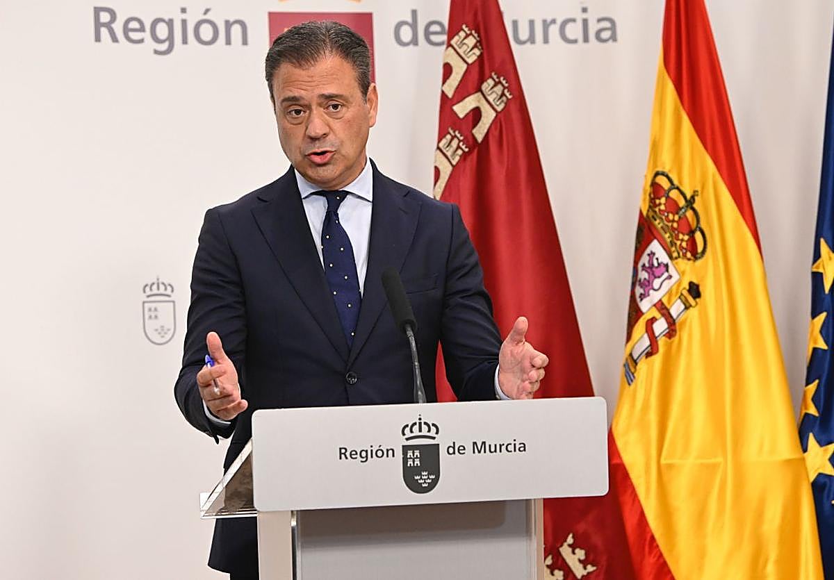 Marcos Ortuño, este jueves.