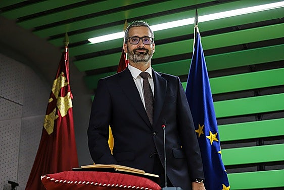 El acto de toma de posesión de Francisco Lucas como delegado del Gobierno en la Región de Murcia, en imágenes