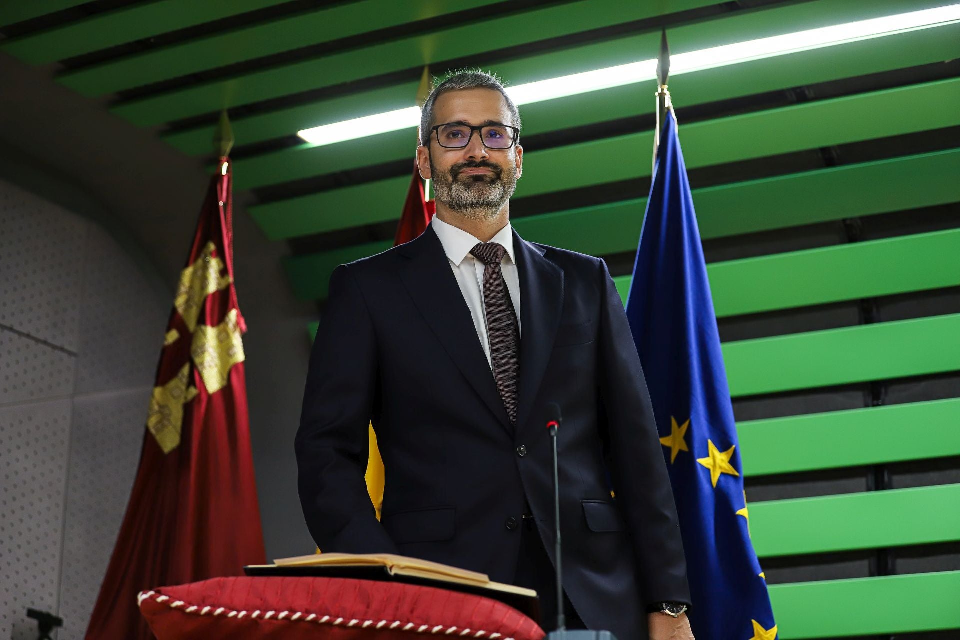 El acto de toma de posesión de Francisco Lucas como delegado del Gobierno en la Región de Murcia, en imágenes