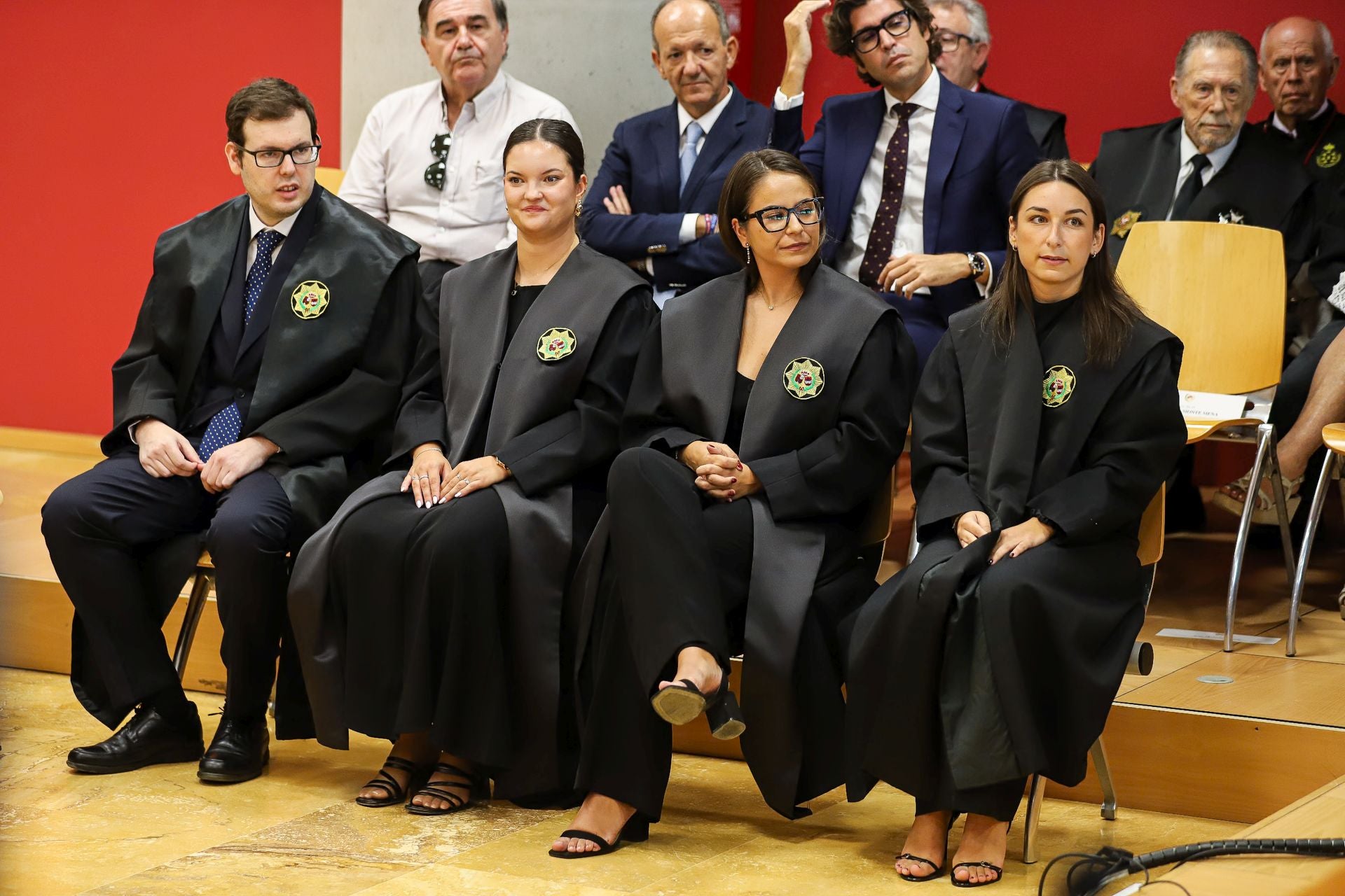 El homenaje del Colegio de Procuradores de Murcia al expresidente del TSJ, Miguel Pasqual del Riquelme, en imágenes