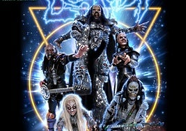 Detalle del cartel del concierto.