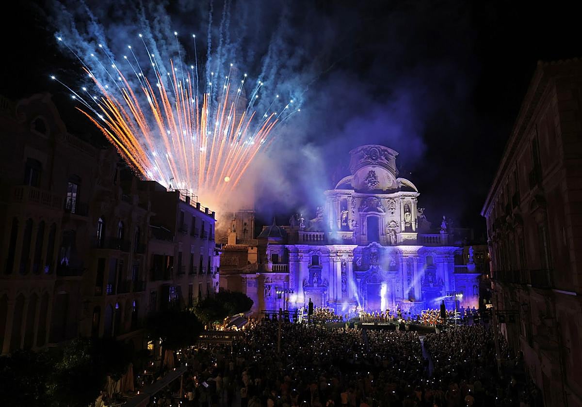 Las imágenes del espectáculo &#039;Murcia 1.200: el relato de una historia&#039;