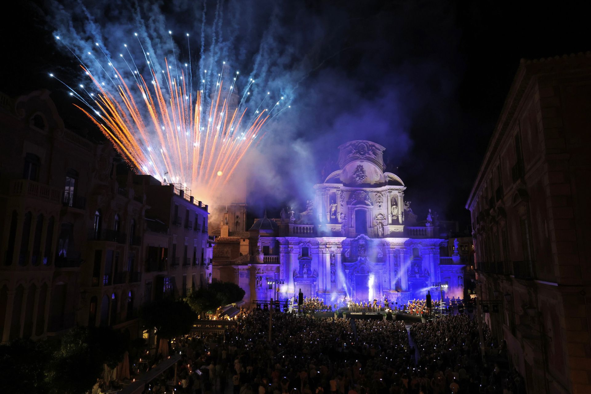 Las imágenes del espectáculo &#039;Murcia 1.200: el relato de una historia&#039;