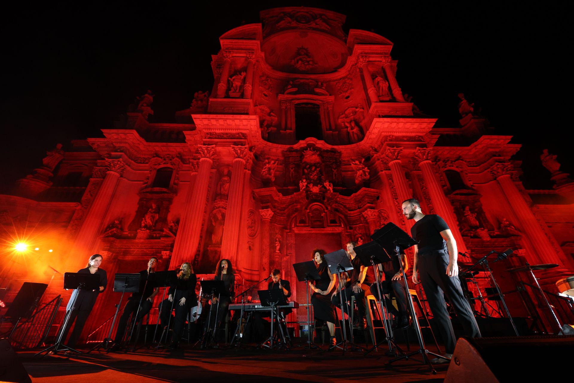 Las imágenes del espectáculo &#039;Murcia 1.200: el relato de una historia&#039;