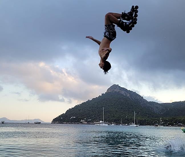 Bahía de Pollença, en Mallorca.