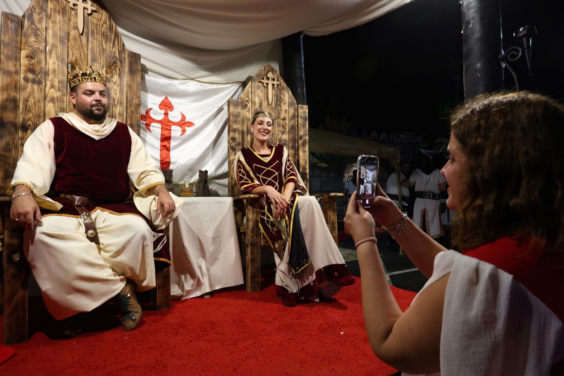 El campamento más internacional de Moros y Cristianos de Murcia, en imágenes