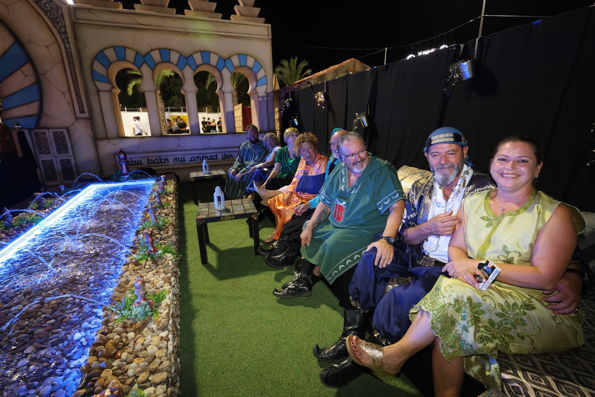 El campamento más internacional de Moros y Cristianos de Murcia, en imágenes