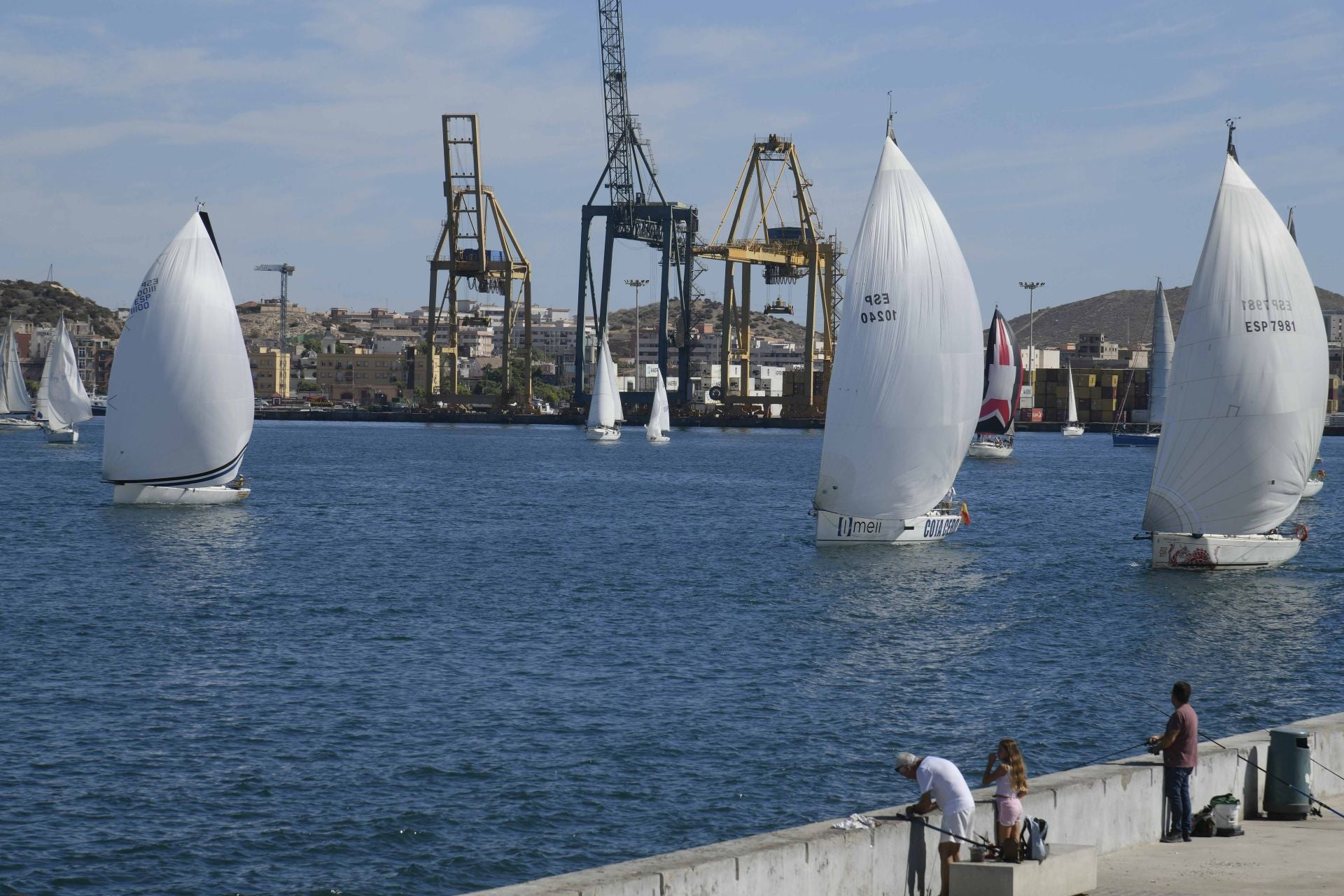 En imágenes, la Regata Punta del Este en Cartagena