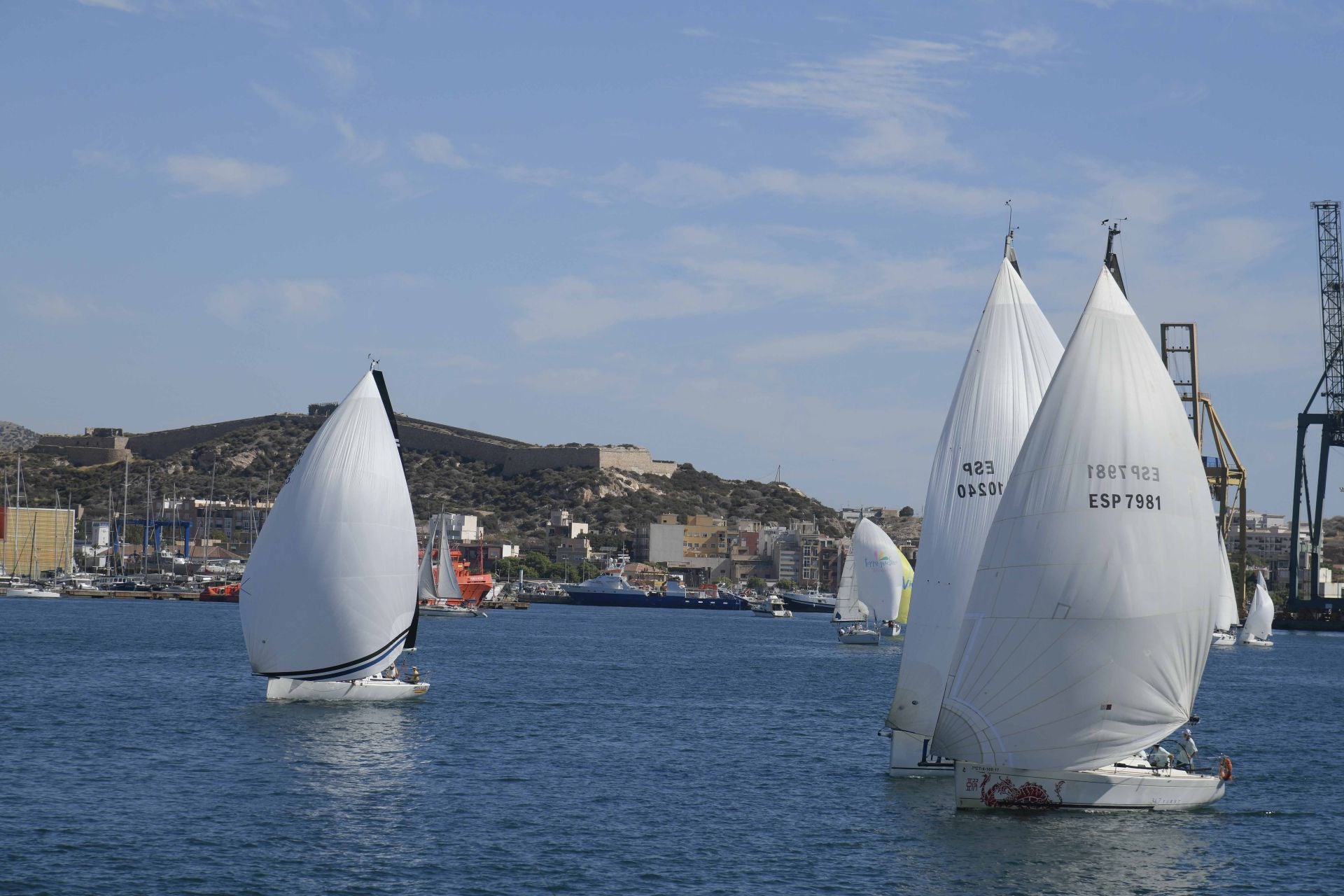 En imágenes, la Regata Punta del Este en Cartagena