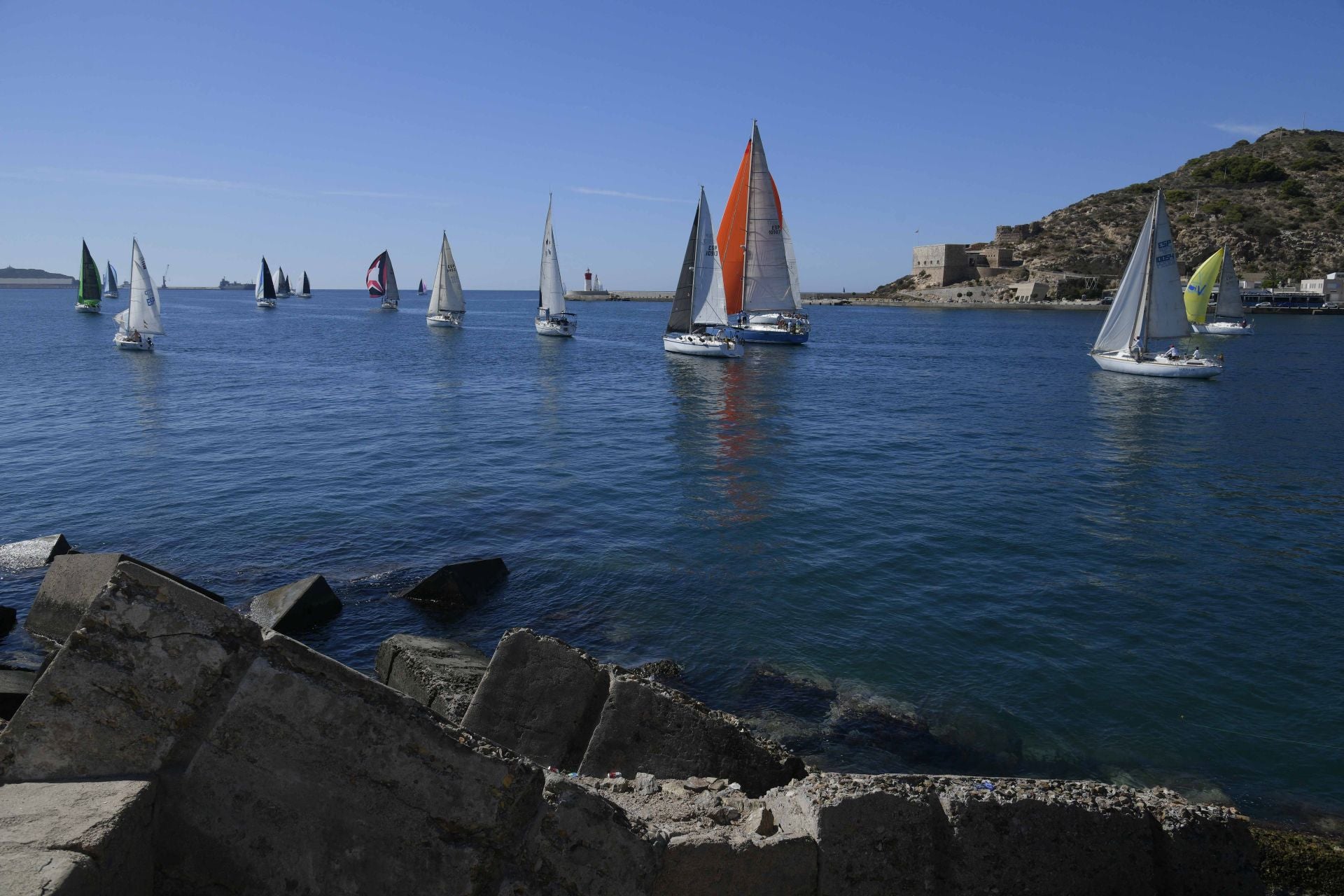 En imágenes, la Regata Punta del Este en Cartagena