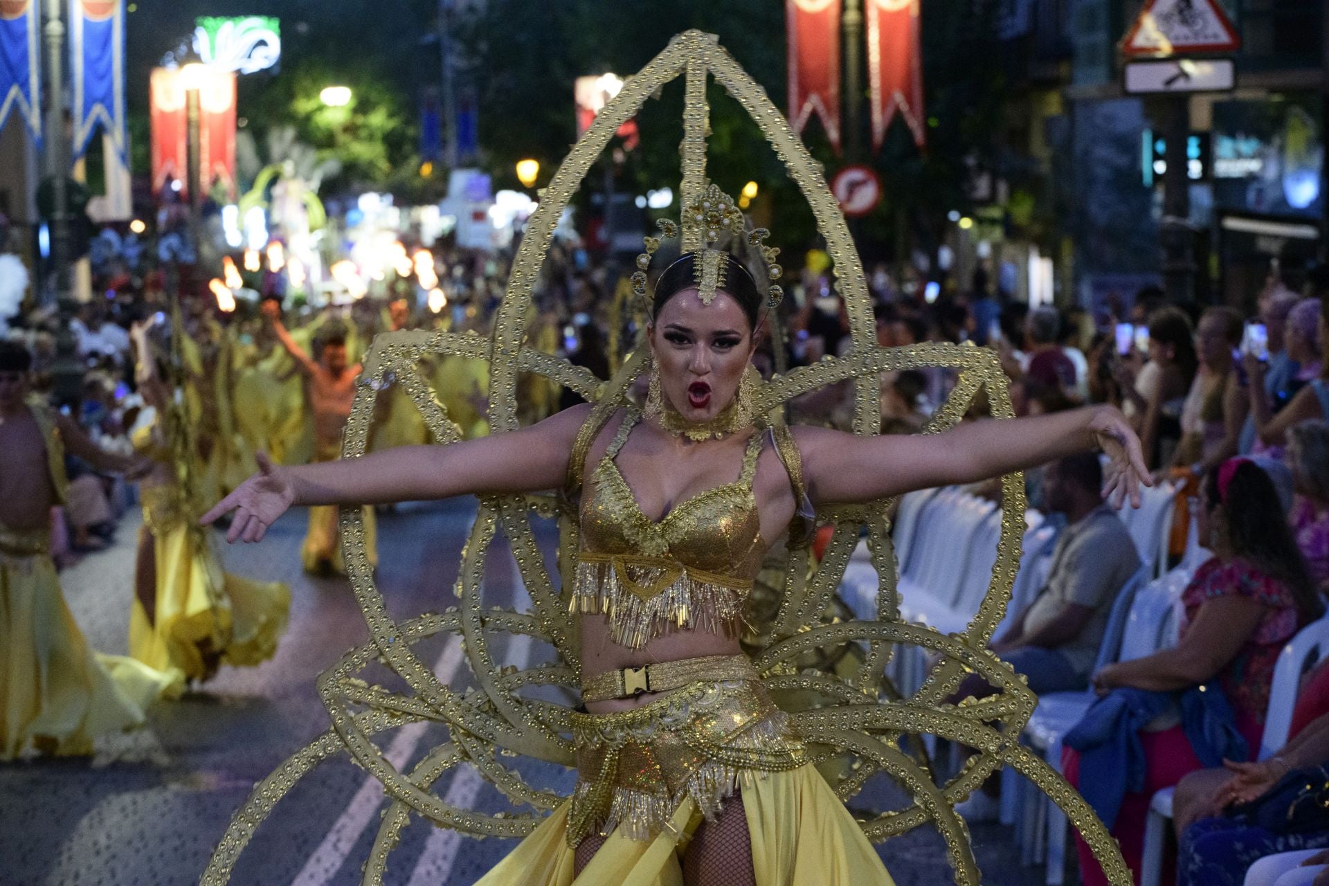 El Gran Desfile de Moros y Cristianos de Murcia, en imágenes