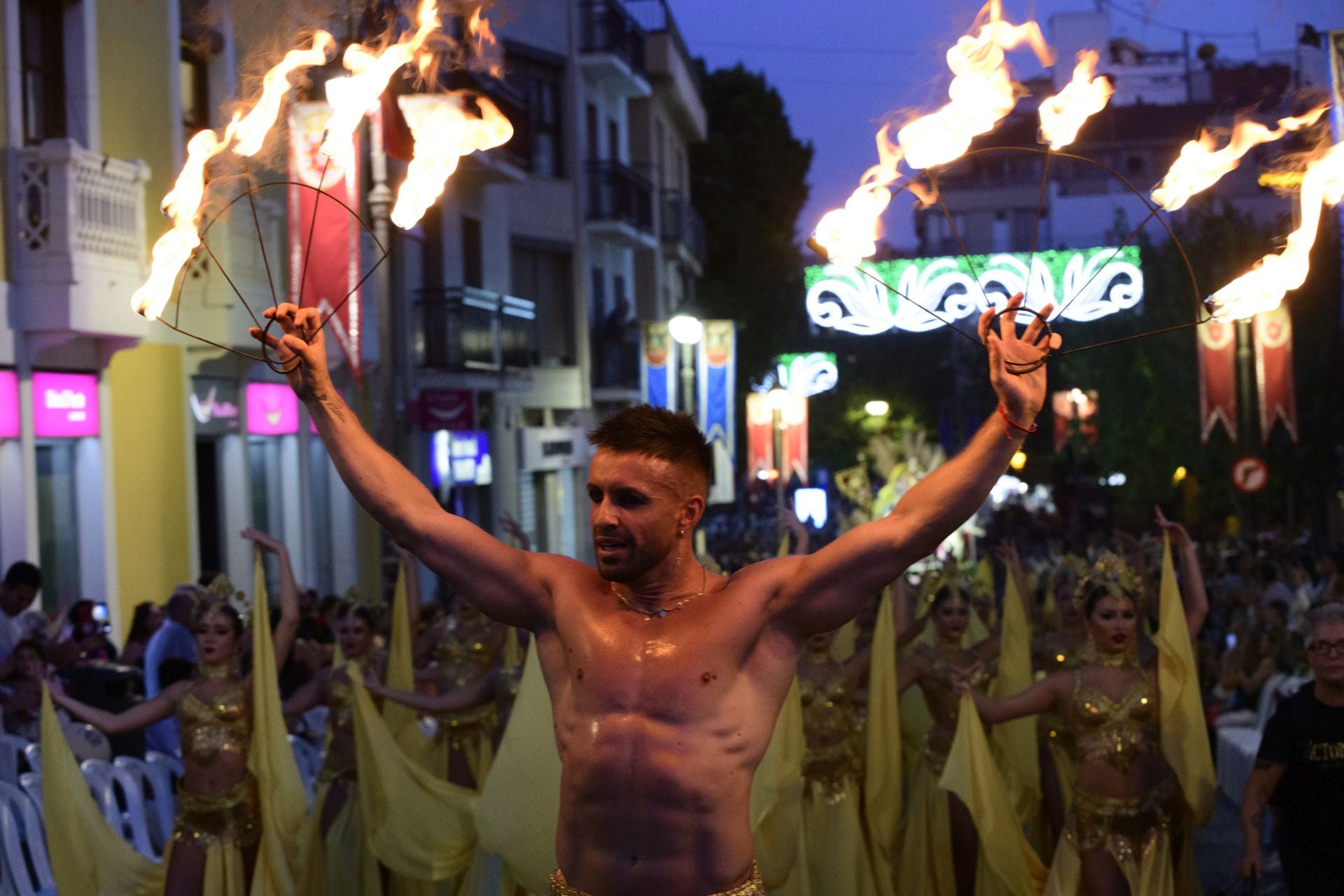 El Gran Desfile de Moros y Cristianos de Murcia, en imágenes