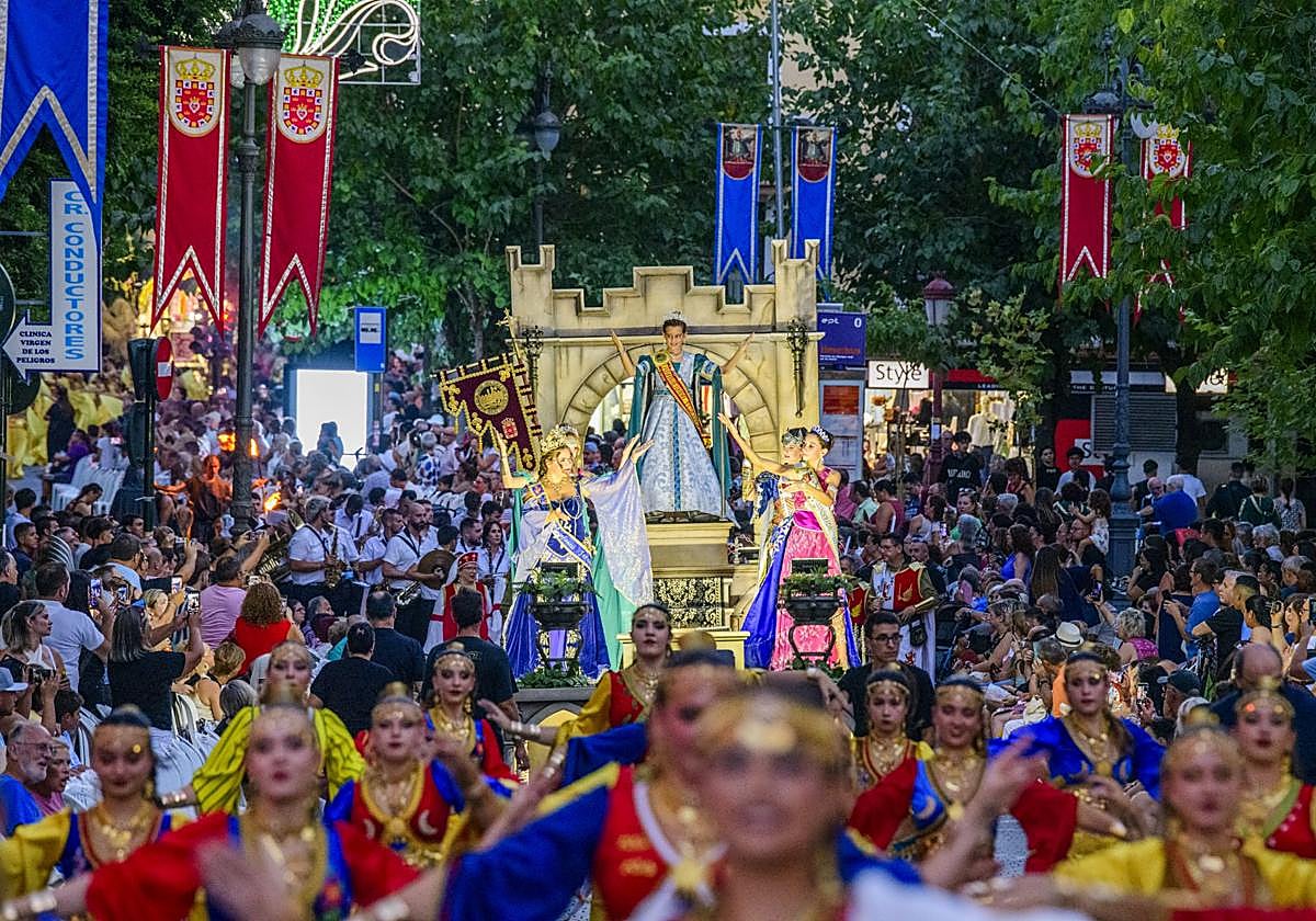 Un momento del Gran Desfile, celebrado este sábado.