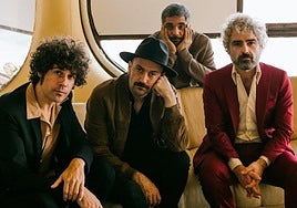 César Verdú, Luis Rodríguez, Eduardo Baos y Abraham Boba forman León Benavente.