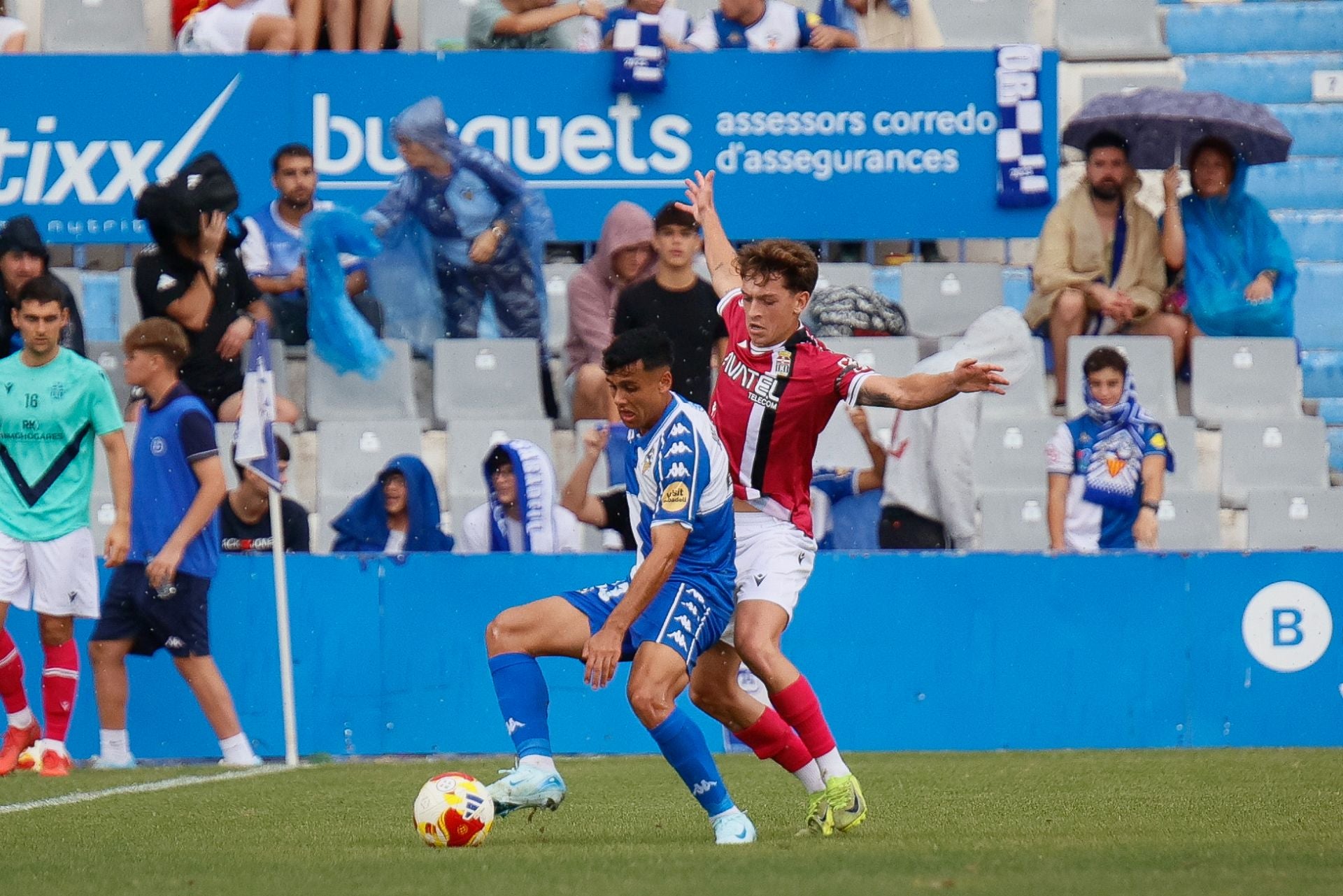 El partido suspendido entre Sabadell y Cartagena, en imágenes