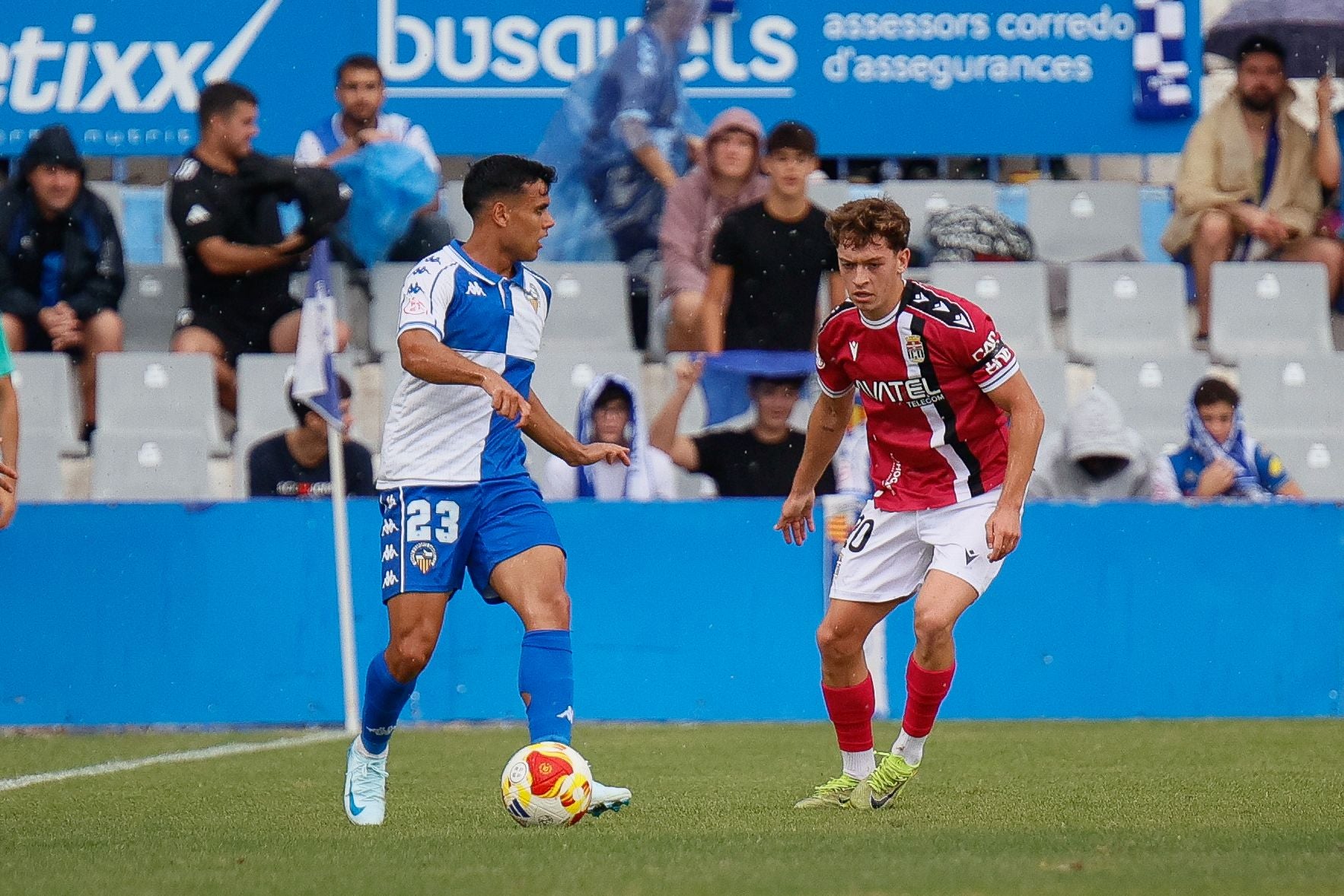 El partido suspendido entre Sabadell y Cartagena, en imágenes