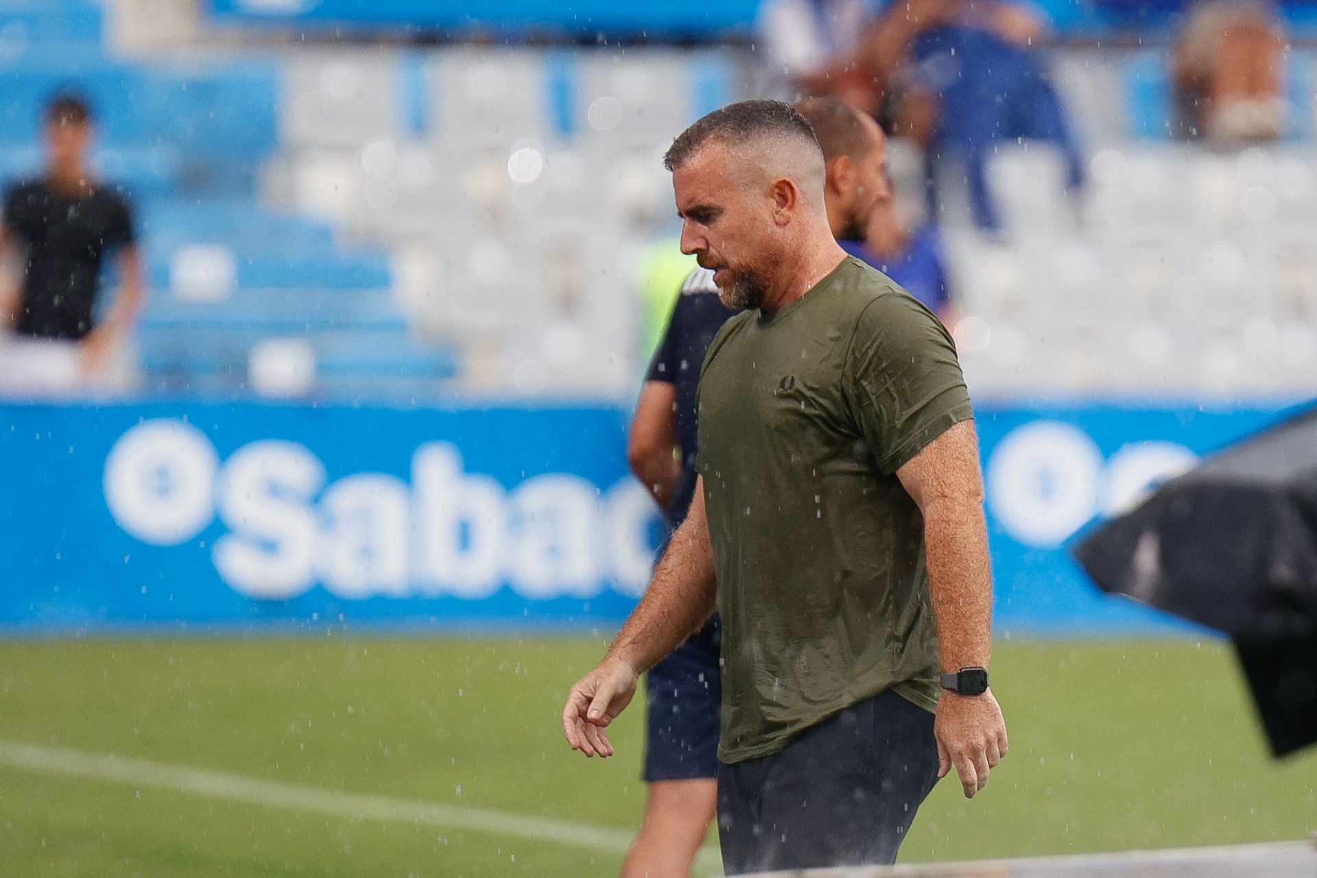 El partido suspendido entre Sabadell y Cartagena, en imágenes