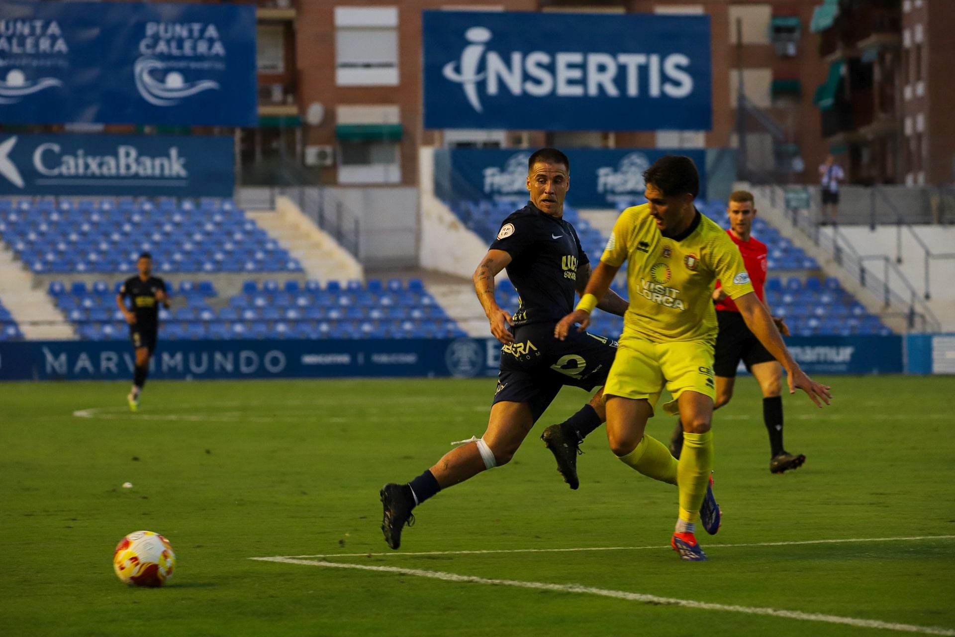 En imágenes, el partido entre el UCAM y el Lorca Deportiva