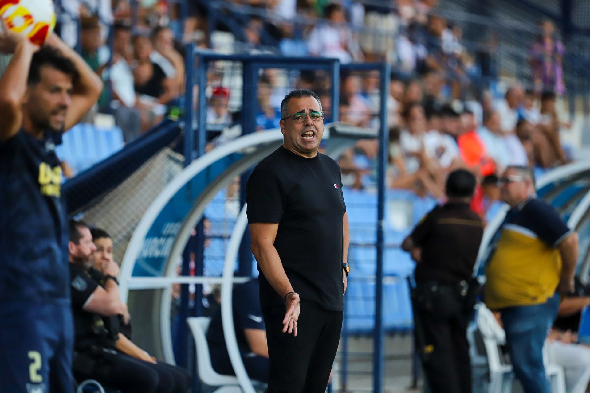 En imágenes, el partido entre el UCAM y el Lorca Deportiva