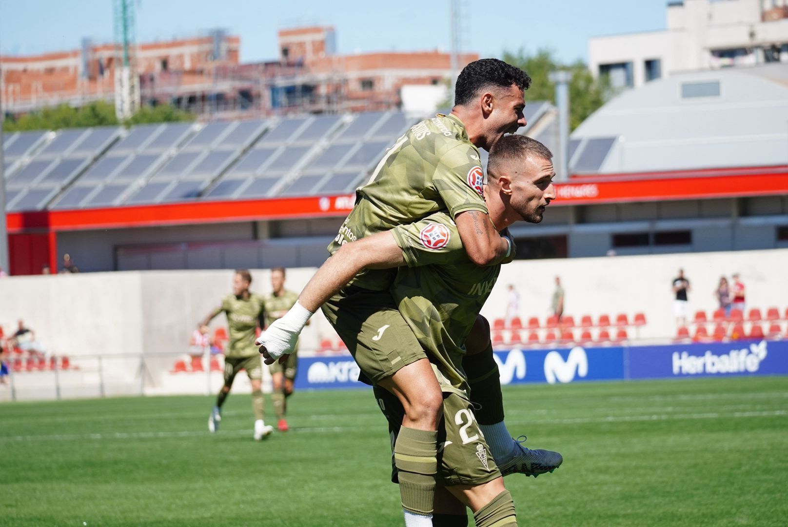 El empate entre el Atlético Madrileño y el Real Murcia, en imágenes