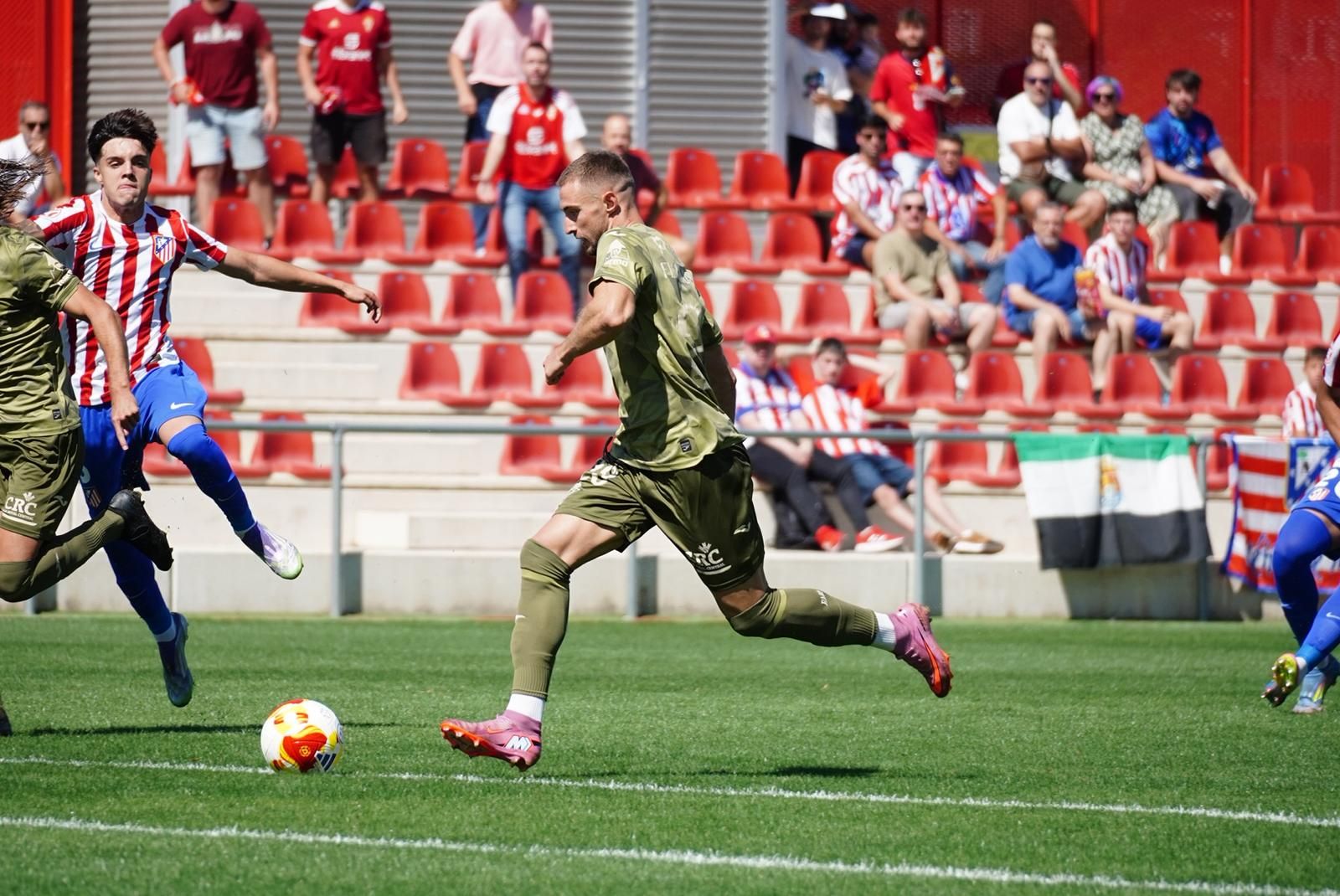 El empate entre el Atlético Madrileño y el Real Murcia, en imágenes