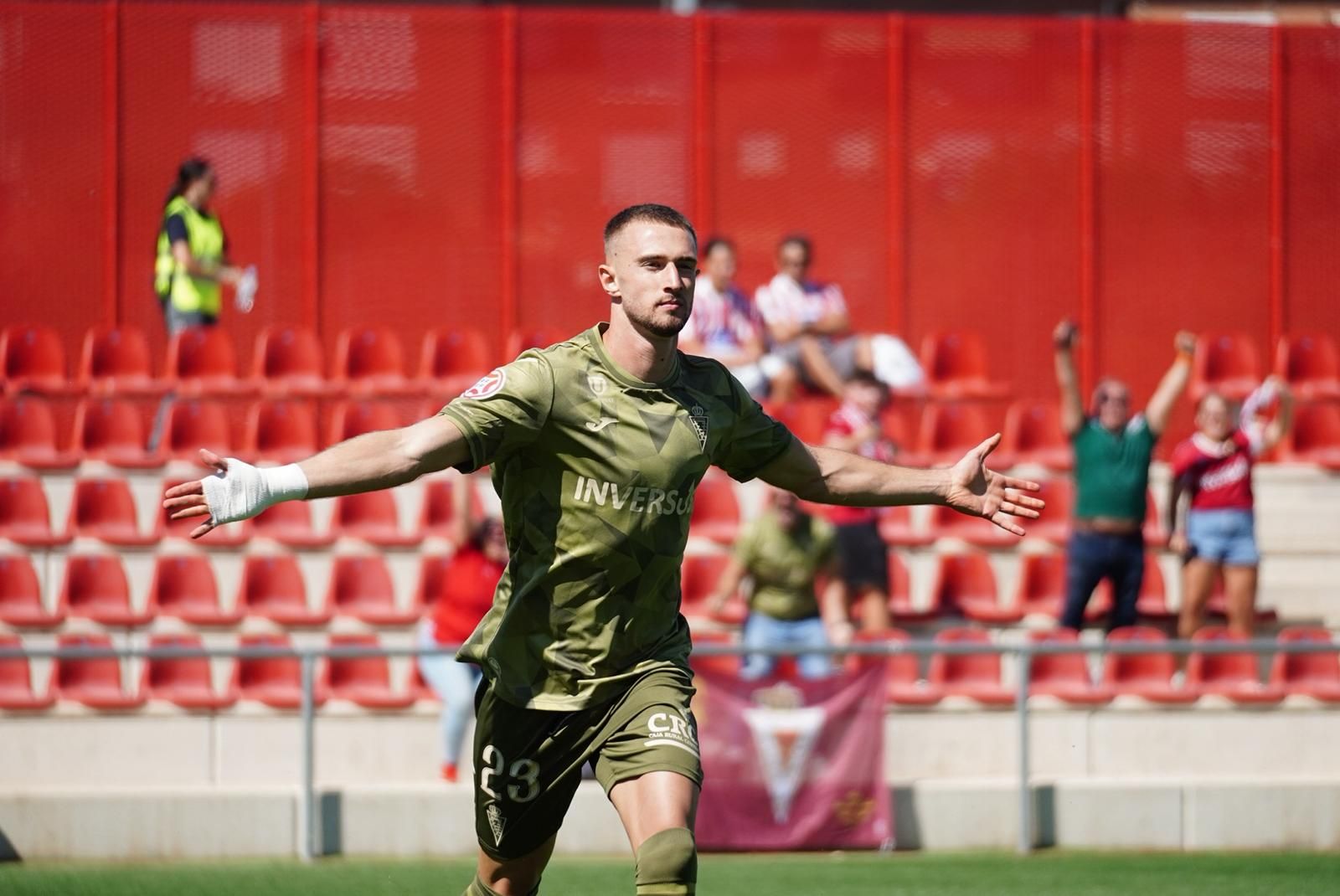 El empate entre el Atlético Madrileño y el Real Murcia, en imágenes