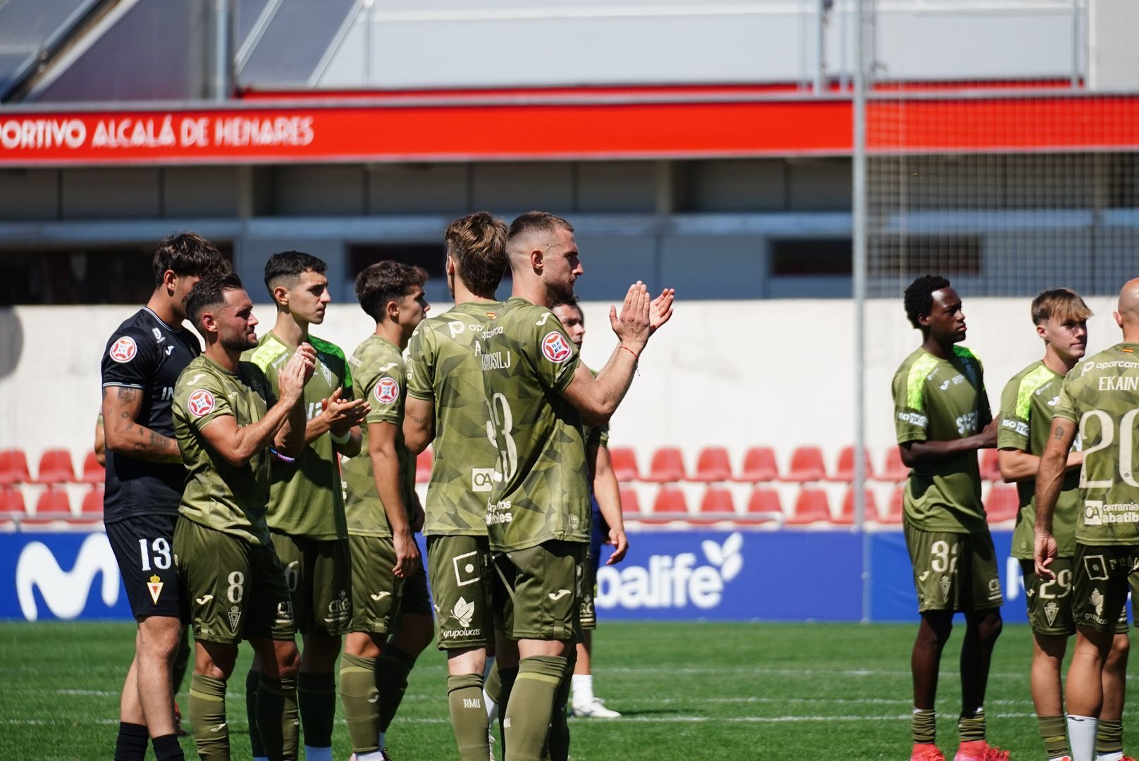 El empate entre el Atlético Madrileño y el Real Murcia, en imágenes