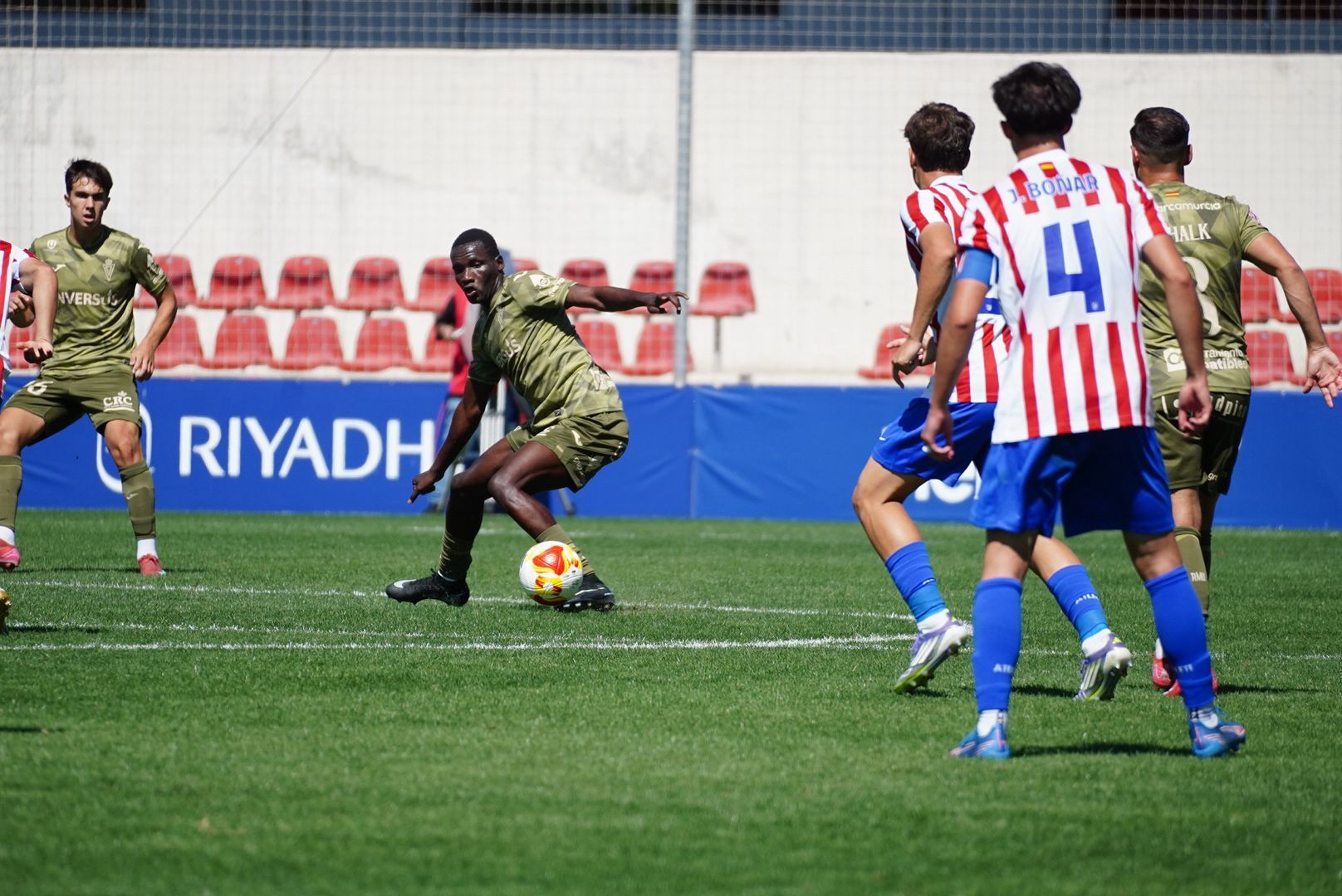 El empate entre el Atlético Madrileño y el Real Murcia, en imágenes