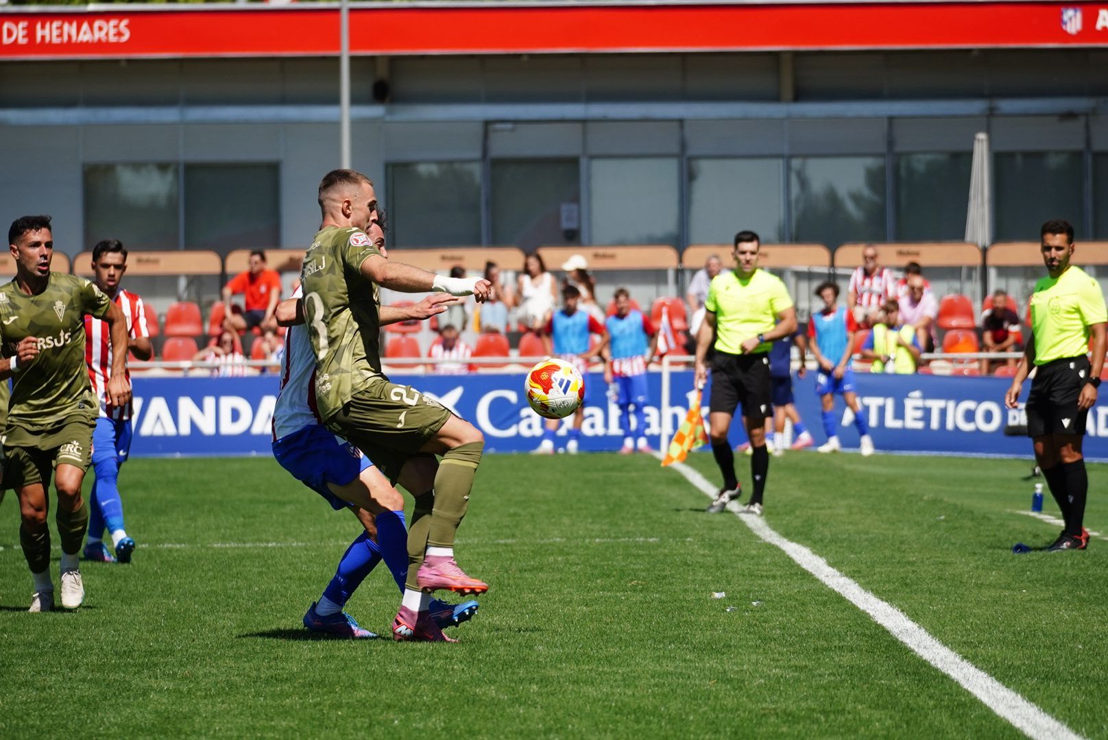 El empate entre el Atlético Madrileño y el Real Murcia, en imágenes