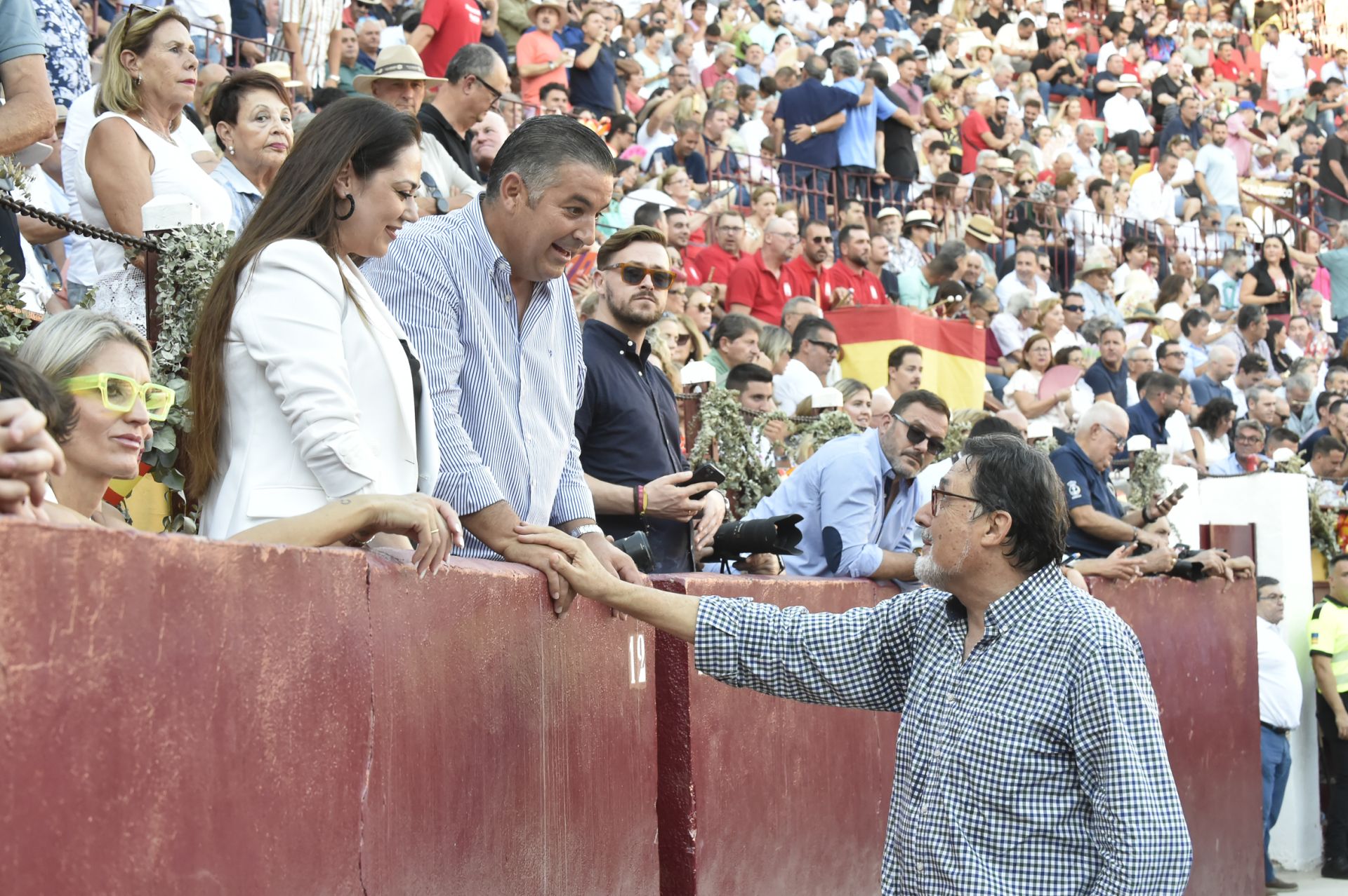 Ambiente de la primera corrida de la Feria Taurina de Murcia