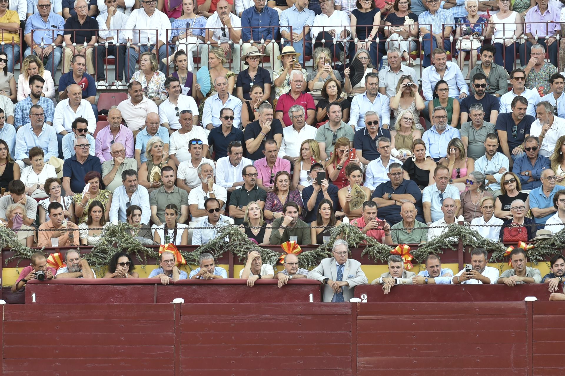 Ambiente de la primera corrida de la Feria Taurina de Murcia
