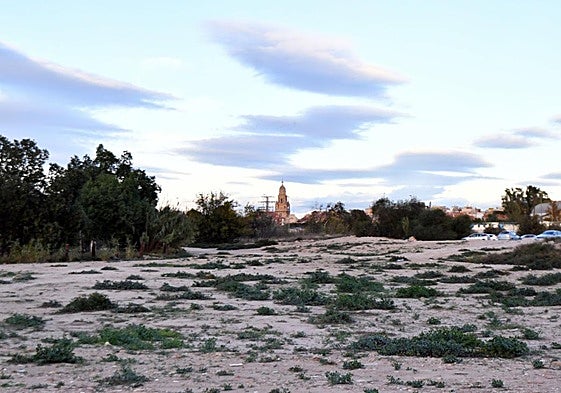 Parte de los terrenos incluidos en el plan parcial ZM-Br2, junto al futuro Parque Metropolitano, que ahora se busca reflotar.
