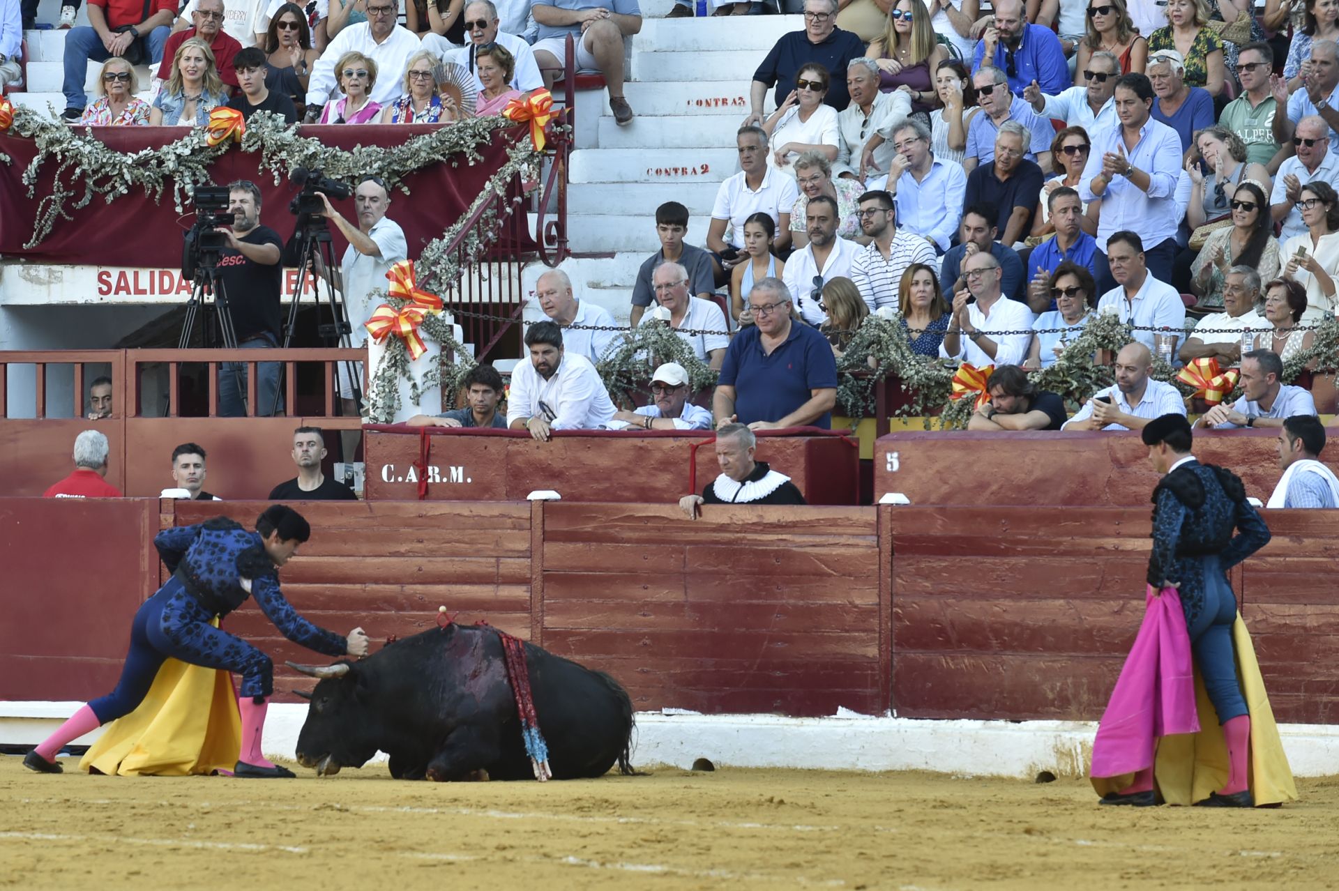 La primera corrida de la Feria Taurina de Murcia, en imágenes
