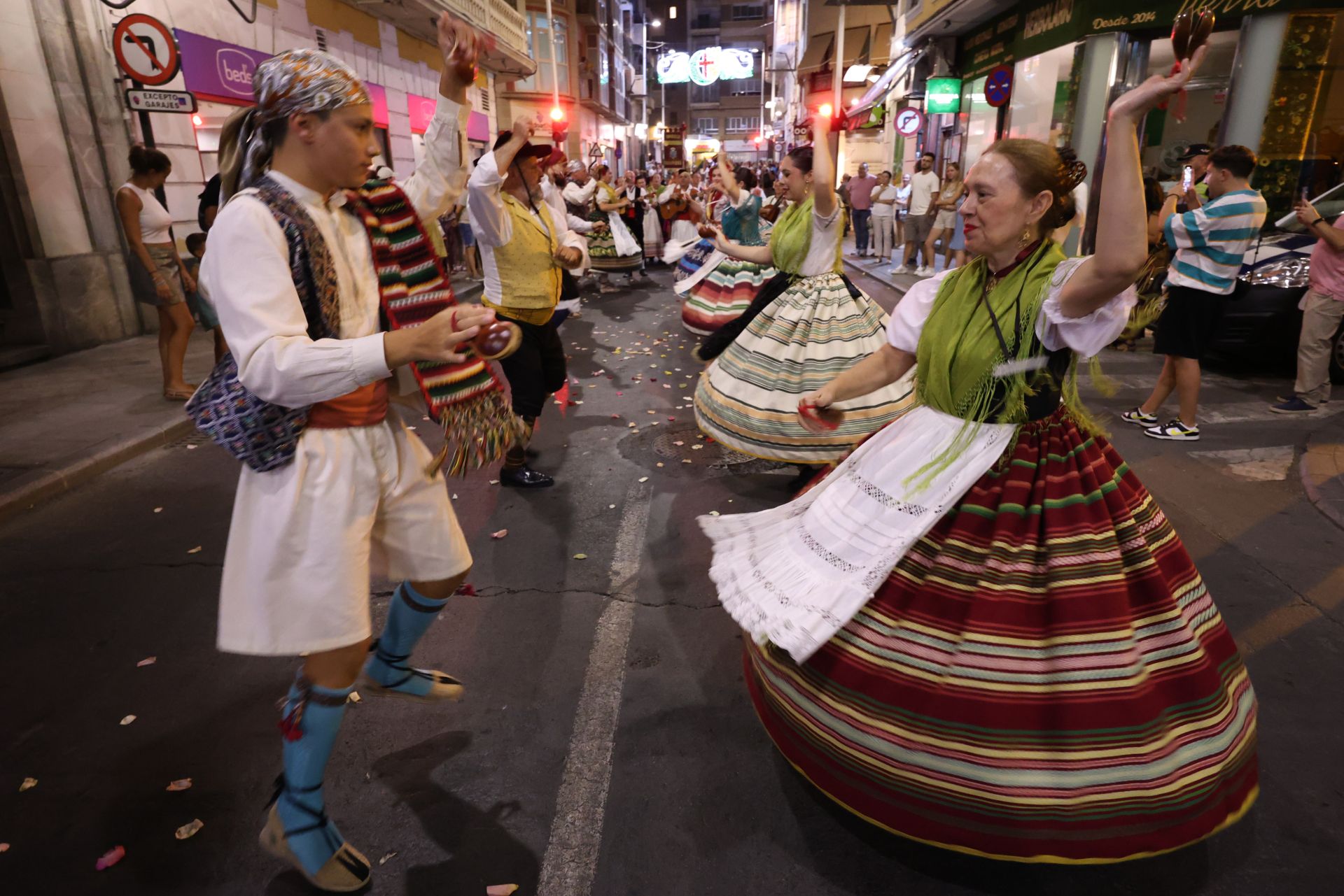 Las imágenes de la víspera de la Romería en Murcia