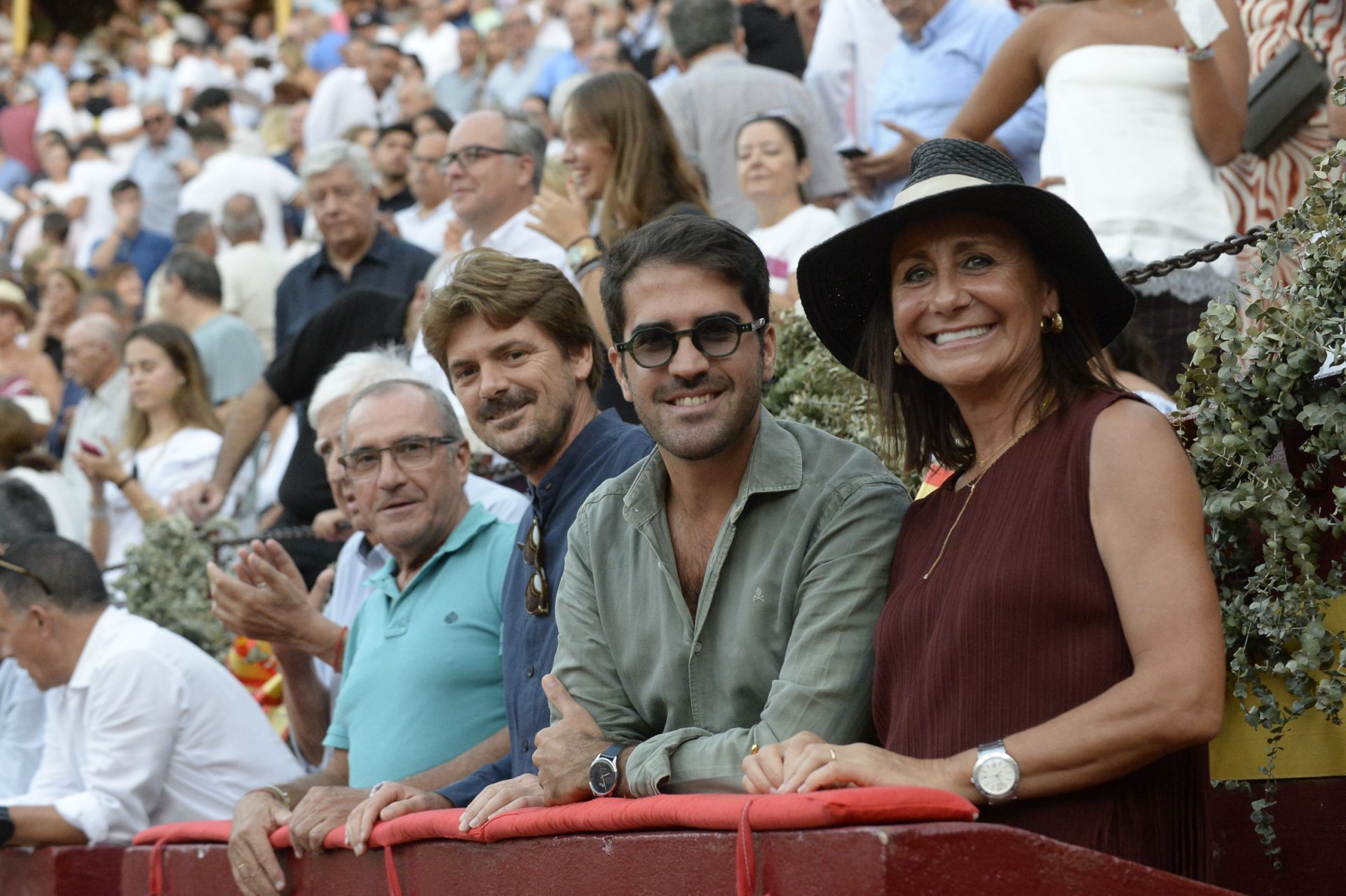 Ambiente de la corrida de la Romería de la Feria Taurina de Murcia, en imágenes