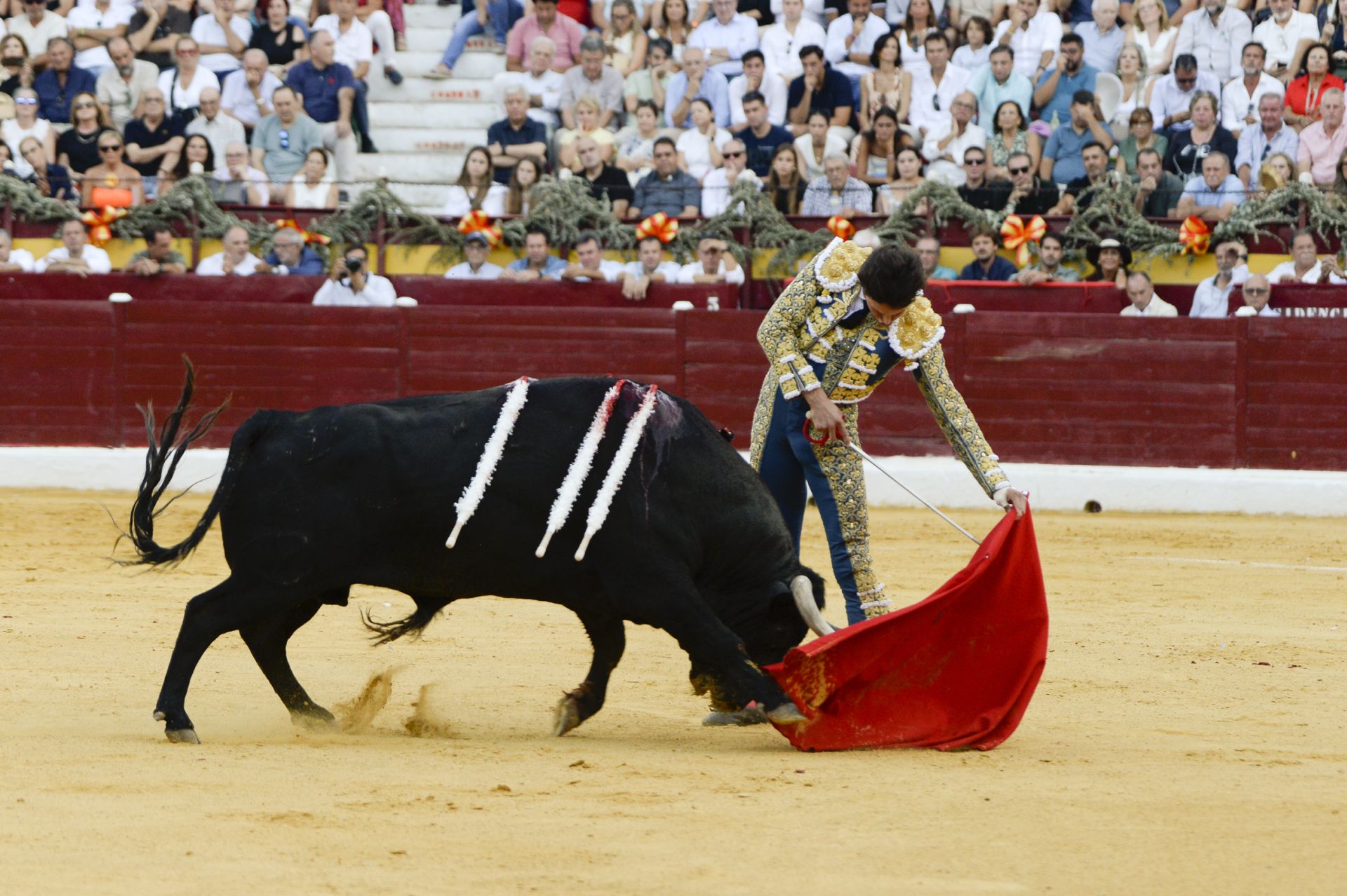 Las imágenes de la corrida de la Romería de la Feria Taurina de Murcia
