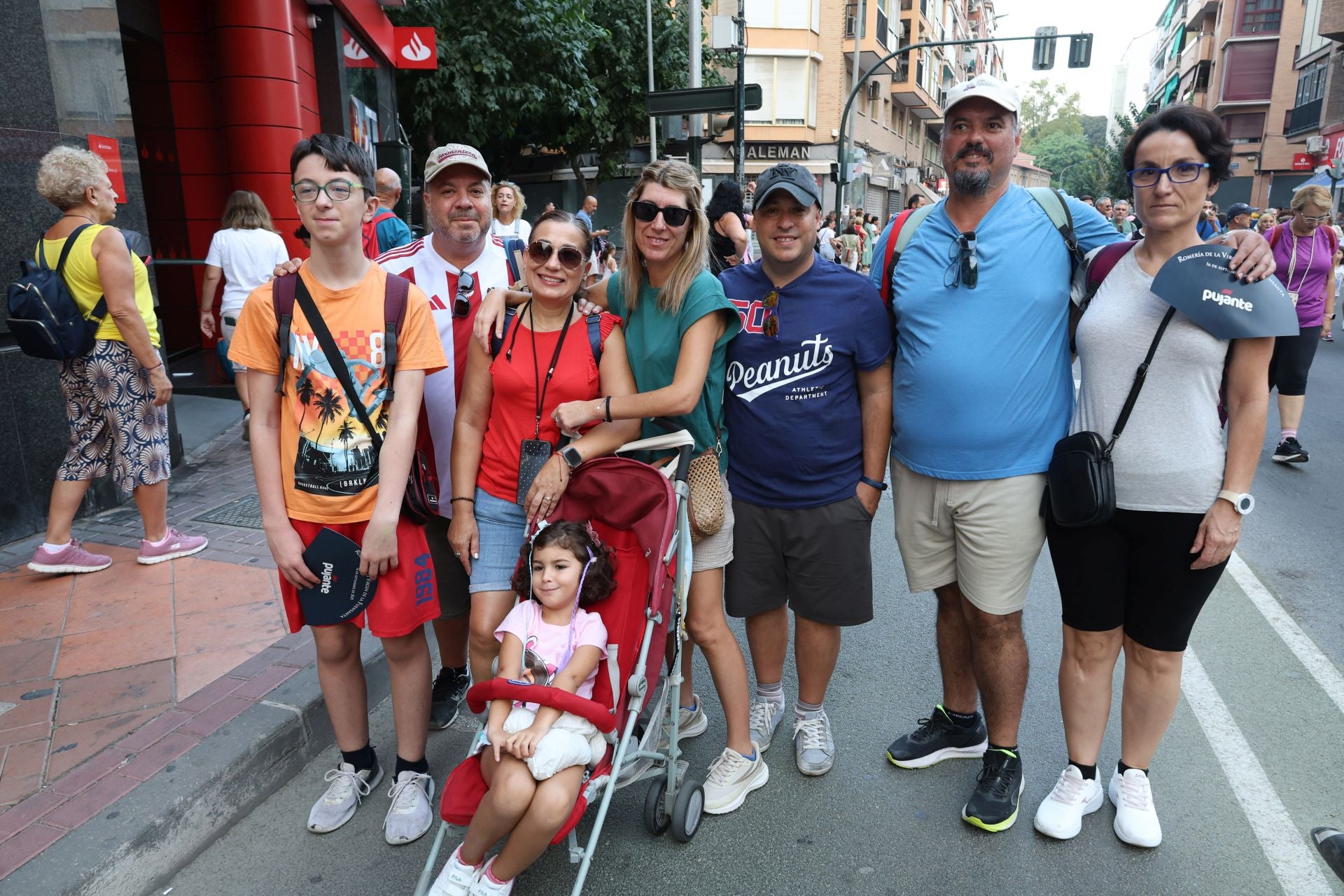 Búscate entre los romeros que acompañaron a la Fuensanta en Murcia