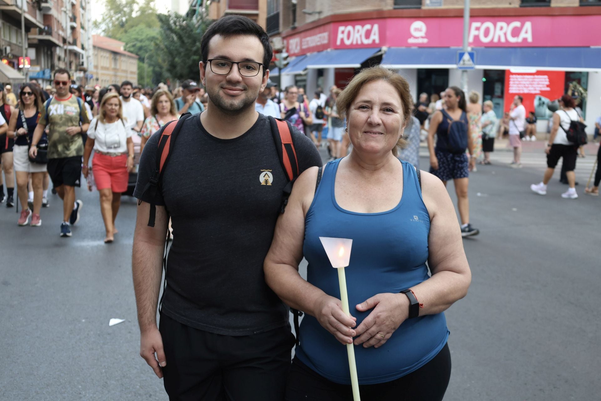 Búscate entre los romeros que acompañaron a la Fuensanta en Murcia