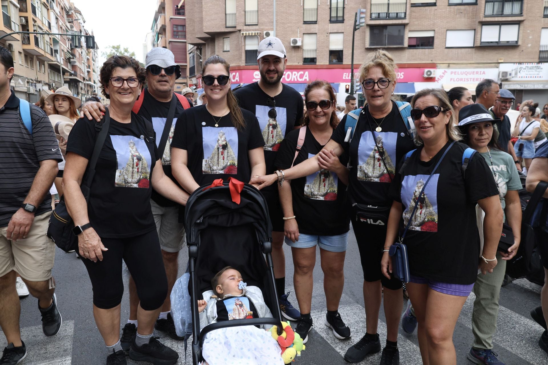 Búscate entre los romeros que acompañaron a la Fuensanta en Murcia