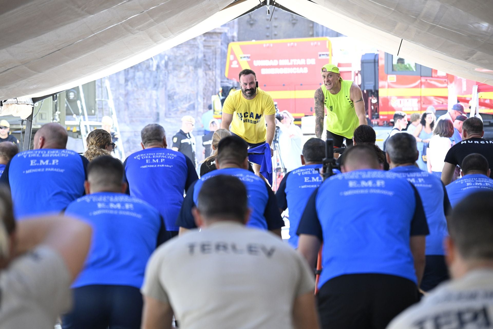 Las imágenes de la campaña &#039;UMEdula&#039; en la Plaza Belluga de Murcia