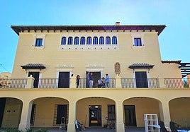 Palacio de Rubalcava de Orihuela en la recepción de las obras.