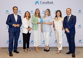 Foto de familia de la entrega de premios.