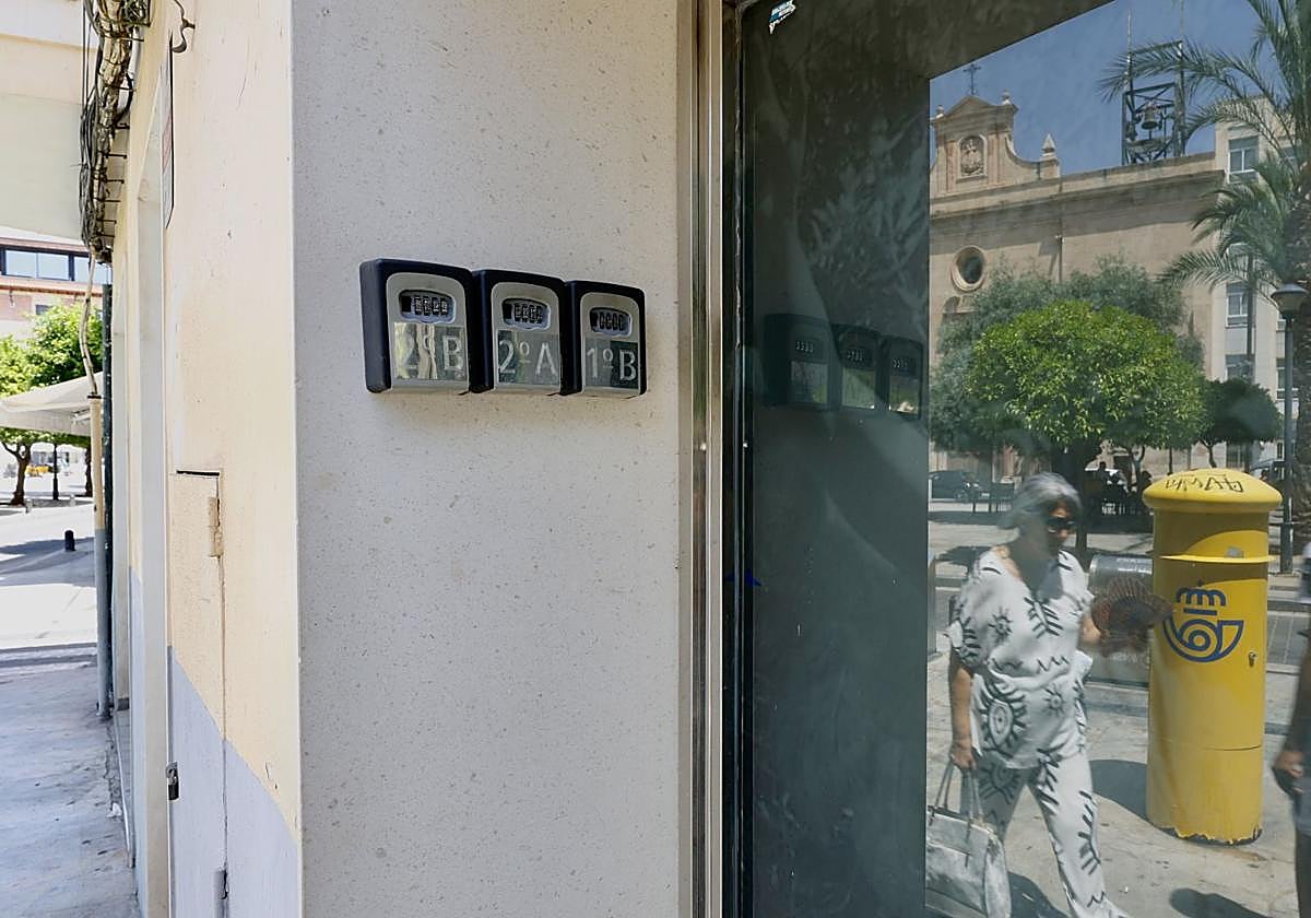 Apartamentos turísticos en Murcia, en una foto de archivo.